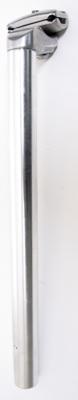 Ergotec Zadelpen Vast Kaars 28.6 x 350 mm Aluminium Zilver