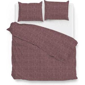 Dekbedovertrek Katoen - Tweepersoons (200x200 cm) - Rood Katoen - Dessin: Patroon - Zo!Home - Dekbed-Discounter.nl