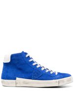 Philippe Model Paris baskets montantes Prsx - Bleu