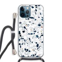 Terrazzo N°1: iPhone 12 Pro Max Transparant Hoesje met koord