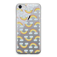 Regenboog: iPhone 8 Transparant Hoesje