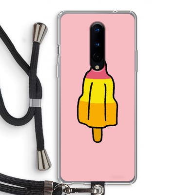 Raketijsje: OnePlus 8 Transparant Hoesje met koord