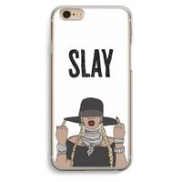 Slay All Day: iPhone 6 / 6S Transparant Hoesje