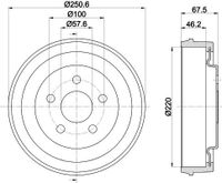 Remtrommel 8DT355303281