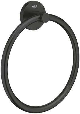Grohe Start Handdoekring 18x4,4x20,1 cm Mat Zwart
