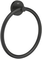 Grohe Start Handdoekring 18x4,4x20,1 cm Mat Zwart