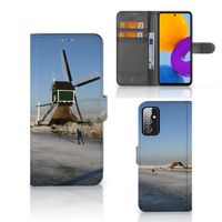 Samsung Galaxy M52 Flip Cover Schaatsers