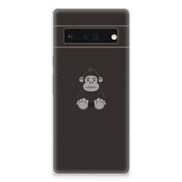 Google Pixel 6 Pro Telefoonhoesje met Naam Gorilla