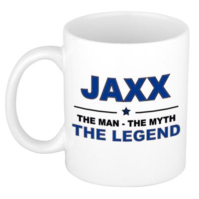 Jaxx cadeau mok - man myth legend - naam koffiemok - 300 ml - collega - vaderdag