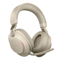 Jabra Evolve2 85, UC Stereo Headset Bedraad en draadloos Hoofdband Kantoor/callcenter USB Type-C Bluetooth Beige - thumbnail