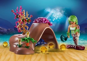 Playmobil 70095 Nachtlamp in schelp met meerminnen