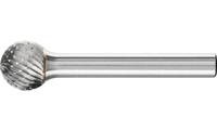 PFERD 21112846 Freesstift Bol Lengte 51 mm Afmeting, Ø 12 mm Werklengte 10 mm Schachtdiameter 6 mm
