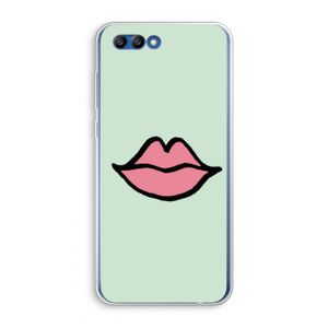 Kusje: Honor 10 Transparant Hoesje