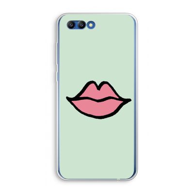 Kusje: Honor 10 Transparant Hoesje