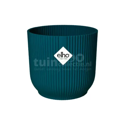 Elho Bloempot Vibes Fold Diepblauw Ø22cm