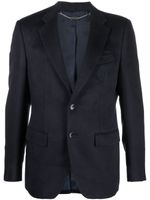Billionaire blazer cintré à simple boutonnage - Bleu