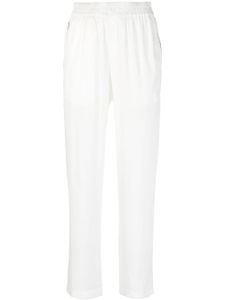 Casablanca pantalon à motif monogrammé en jacquard