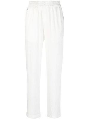 Casablanca pantalon à motif monogrammé en jacquard