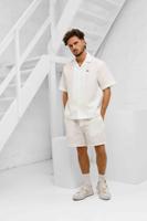 Lacoste Woven Zomerset Heren Wit - Maat S - Kleur: Wit | Soccerfanshop