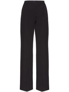 Valentino Garavani pantalon de tailleur en laine vierge - Noir