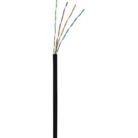 Renkforce RF-5044018 RJ45 Netwerkkabel, patchkabel CAT 5e U/UTP 3.00 m Zwart Snagless 1 stuk(s) - thumbnail