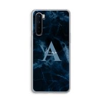 Midnight Marble: OnePlus Nord Transparant Hoesje