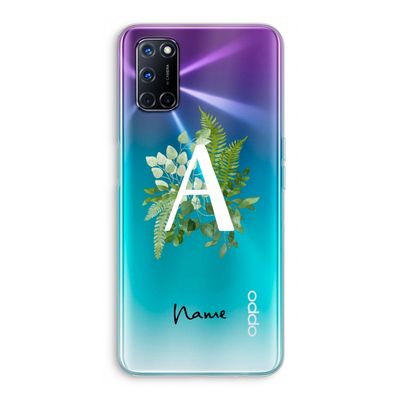 Green Brush: Oppo A92 Transparant Hoesje