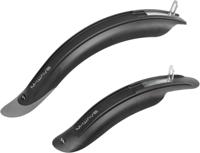 M-WAVE spatborden set mud max 12/18 inch zwart