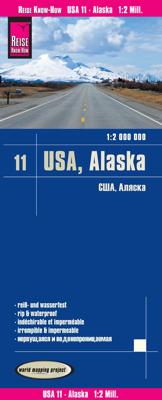 Wegenkaart - landkaart 11 USA Alaska | Reise Know-How Verlag