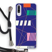 Gestalte 5: Samsung Galaxy A70 Transparant Hoesje met koord