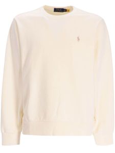 Polo Ralph Lauren sweat en coton à logo brodé - Blanc