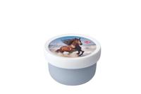 Mepal campus fruitbox 300 ml wild horse wit/blauw