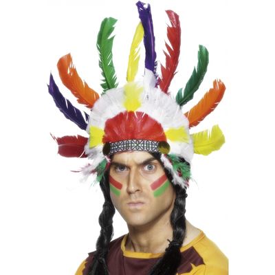 Indianen hoofd tooi
