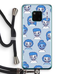 Gezichtjes: Huawei Mate 20 Pro Transparant Hoesje met koord