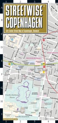 Stadsplattegrond Streetwise Copenhagen - Kopenhagen | Michelin Stadsplattegrond Streetwise Copenhagen - Kopenhagen | Michelin