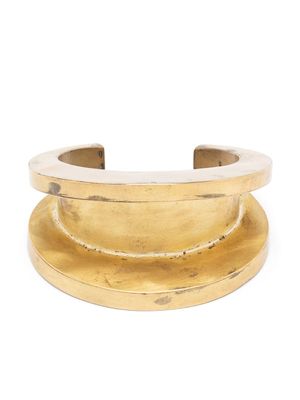 Parts of Four bracelet Crescent Channel - Or