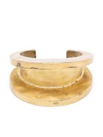 Parts of Four bracelet Crescent Channel - Or