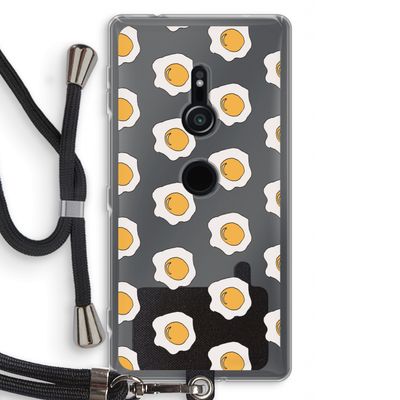 Bacon to my eggs #1: Sony Xperia XZ2 Transparant Hoesje met koord