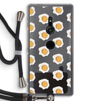 Bacon to my eggs #1: Sony Xperia XZ2 Transparant Hoesje met koord
