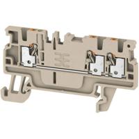 Weidmüller 1552740000 Doorgangsklem 3.50 mm Spanveer Beige 50 stuk(s)