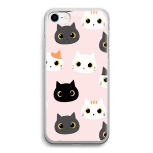 Katten: iPhone SE 2020 Transparant Hoesje