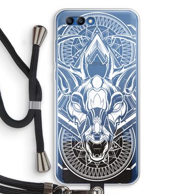 Oh Deer: Honor 10 Transparant Hoesje met koord