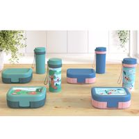 Rotho 1016411026 lunchtrommel Lunchtas 1 l Kunststof Blauw, Roze 1 stuk(s) - thumbnail