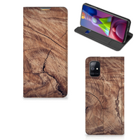 Samsung Galaxy M51 Book Wallet Case Tree Trunk