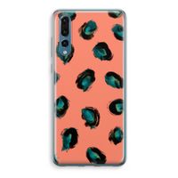 Pink Cheetah: Huawei P20 Pro Transparant Hoesje