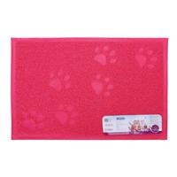 Nobleza Kattenbakmat - Placemat - Rubber - Rechthoek - 40x60 cm - Roze