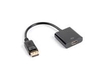 LANBERG DISPLAYPORT(M)->HDMI(F) ADAPTER 10CM