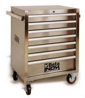 Beta C024TSS/7 Inox Gereedschapswagen | Inox | 7 Laden | Volledig RVS - 024003077 - thumbnail