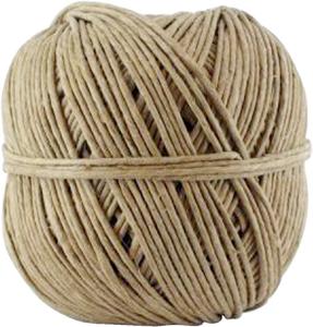 Vlas bindtouw 50 meter 3-draads 100 gram
