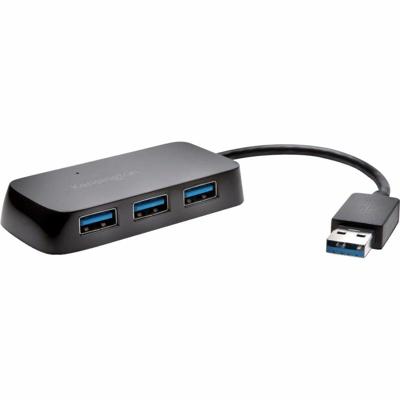USB-HUB Kensington K39121EU Zwart
